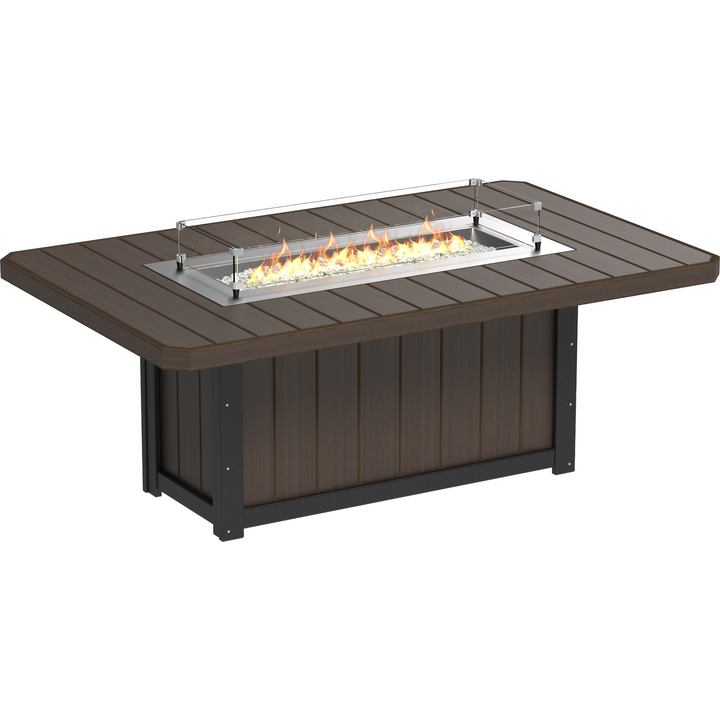 Lumin Fire Table 79" Rectangular
