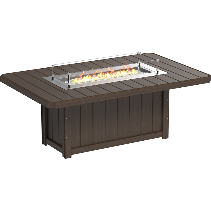 Lumin Fire Table 79" Rectangular