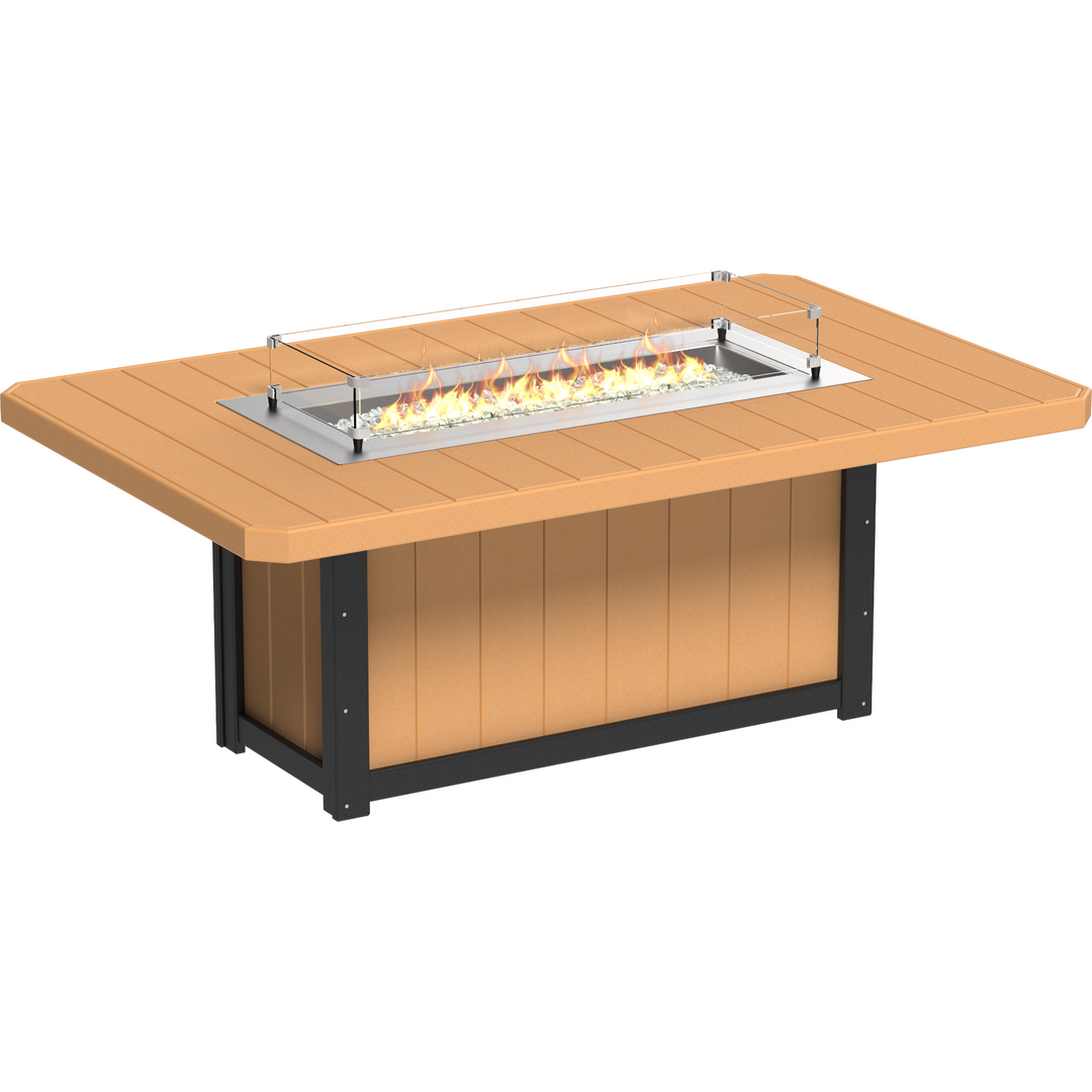 Lumin Fire Table 79" Rectangular