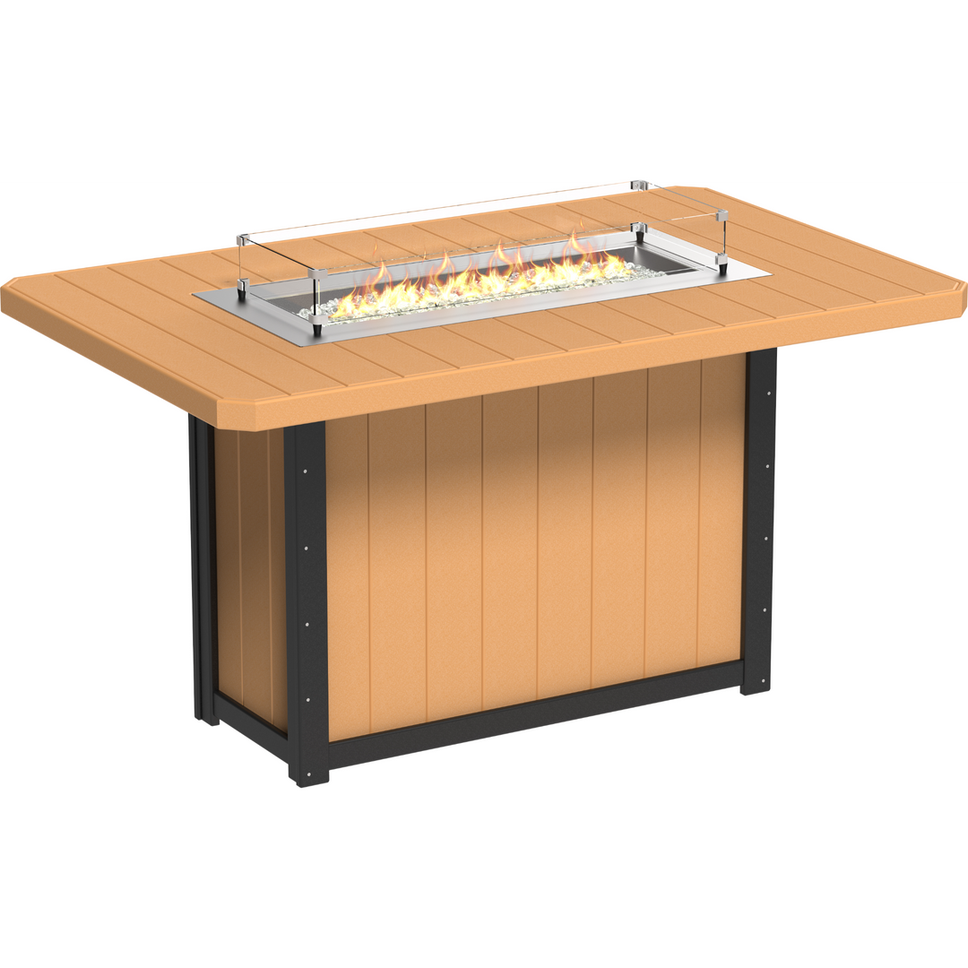 Lumin Fire Table 79" Rectangular