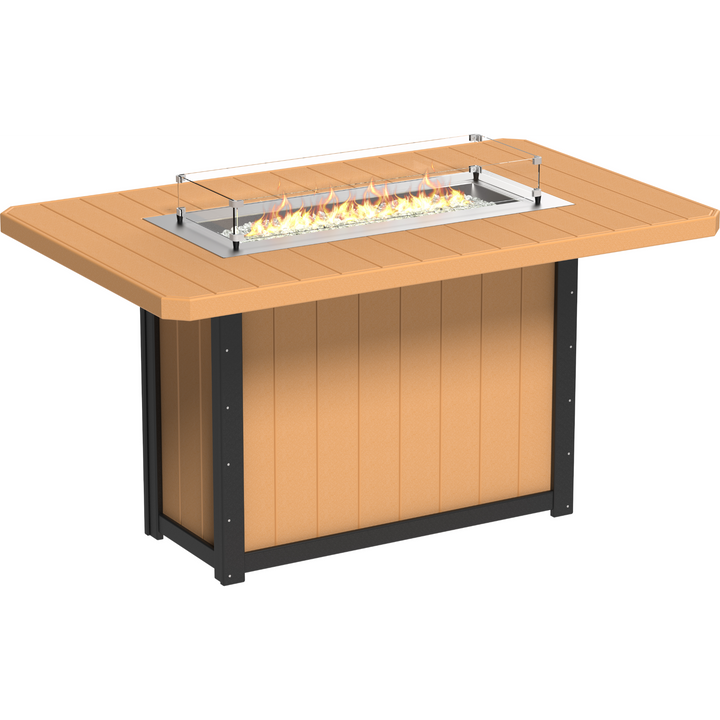 Lumin Fire Table 79" Rectangular