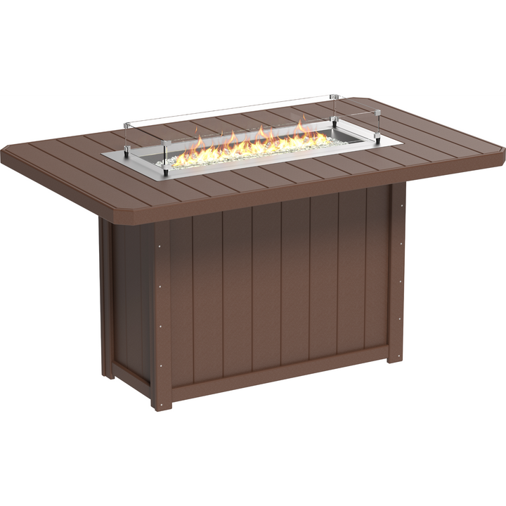 Lumin Fire Table 79" Rectangular