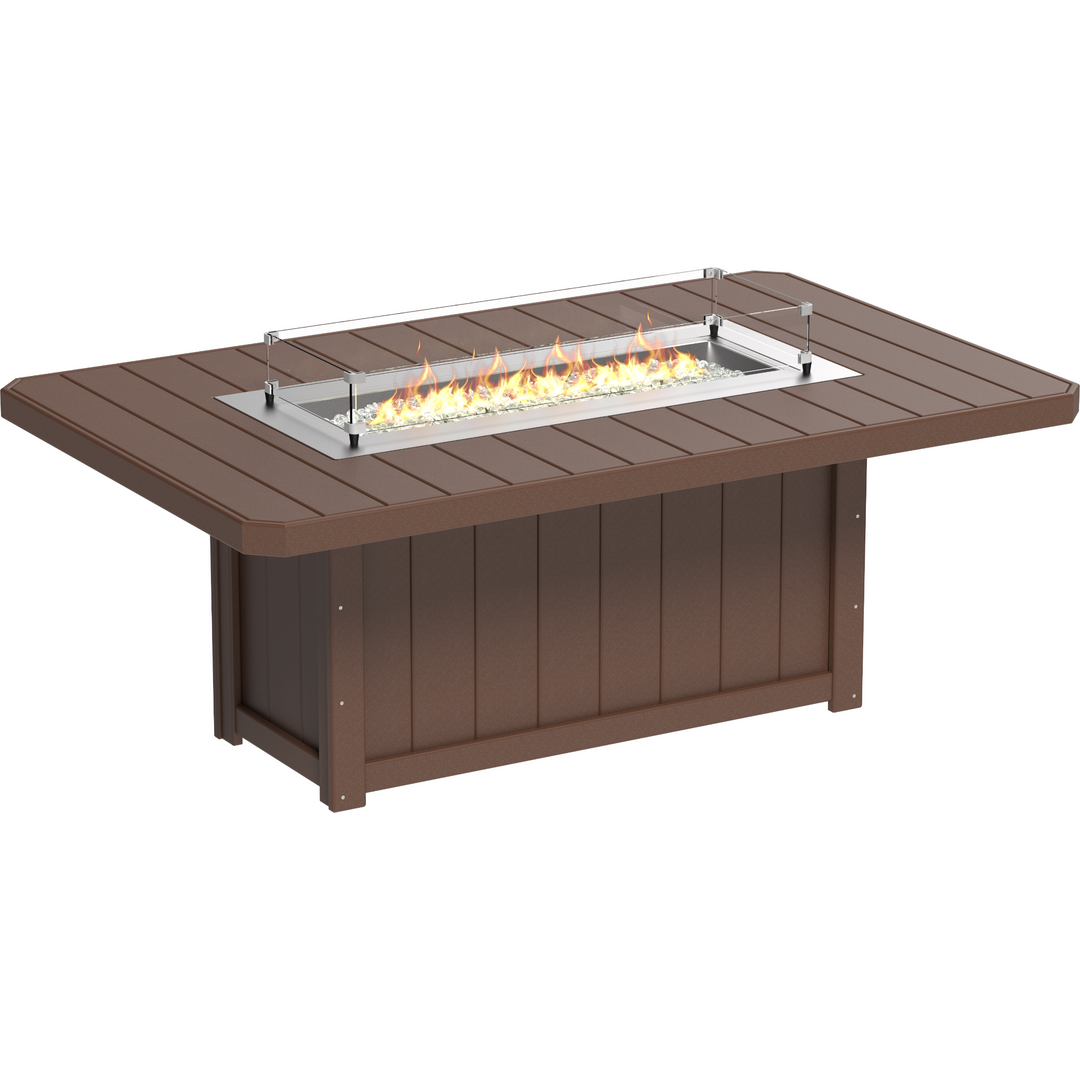 Lumin Fire Table 79" Rectangular