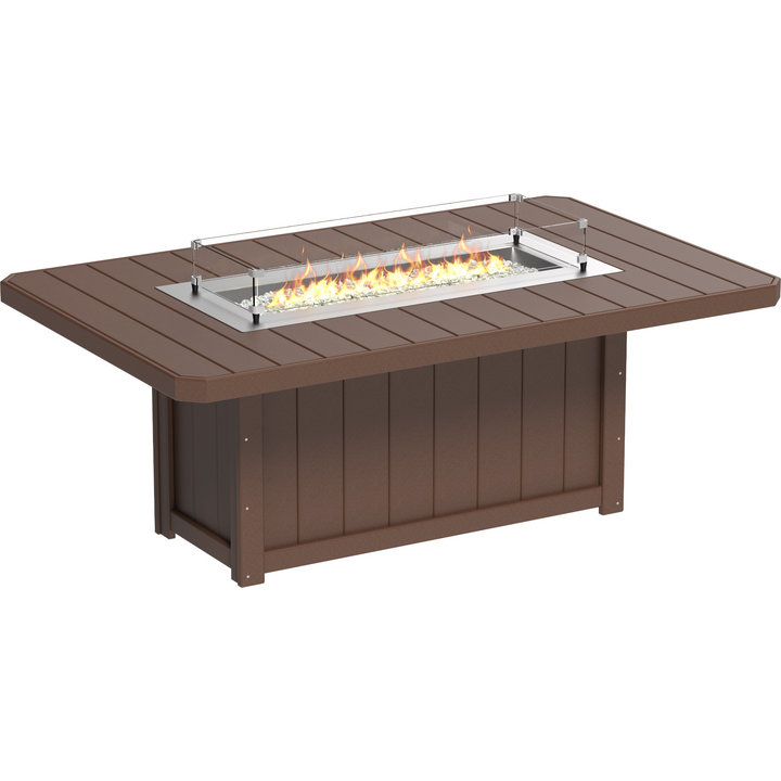 Lumin Fire Table 79" Rectangular