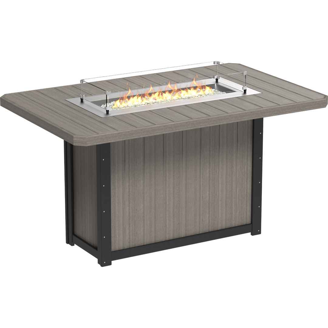 Lumin Fire Table 79" Rectangular