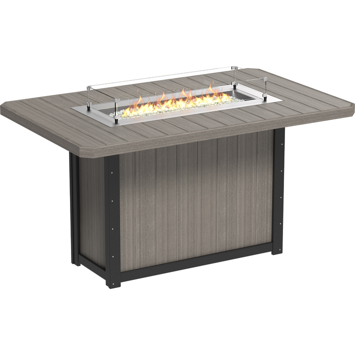 Lumin Fire Table 79" Rectangular
