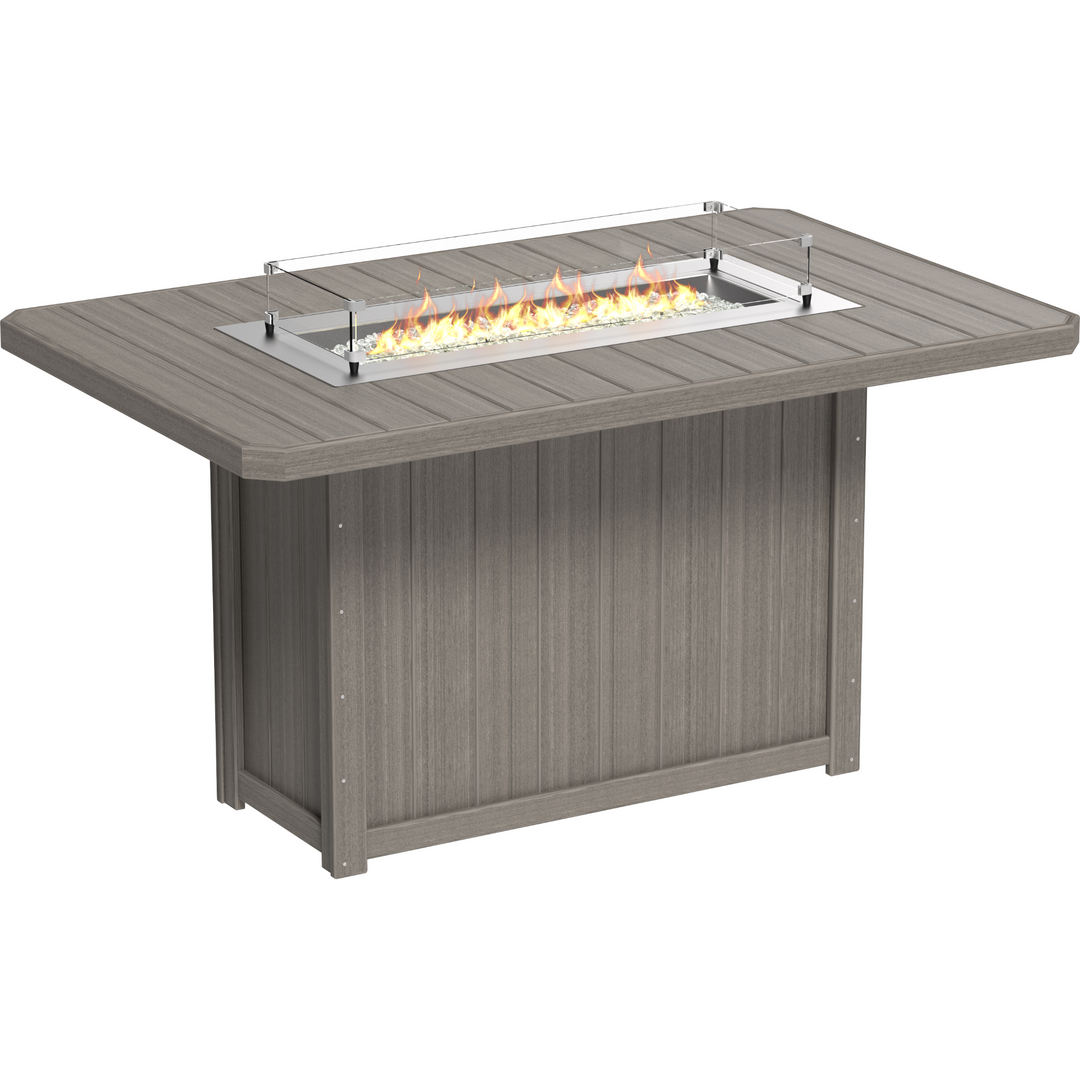 Lumin Fire Table 79" Rectangular