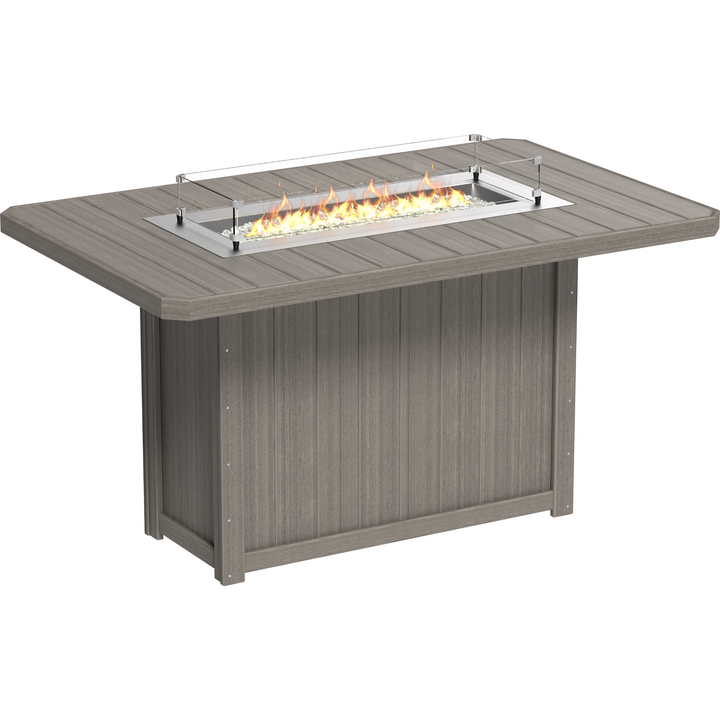 Lumin Fire Table 79" Rectangular