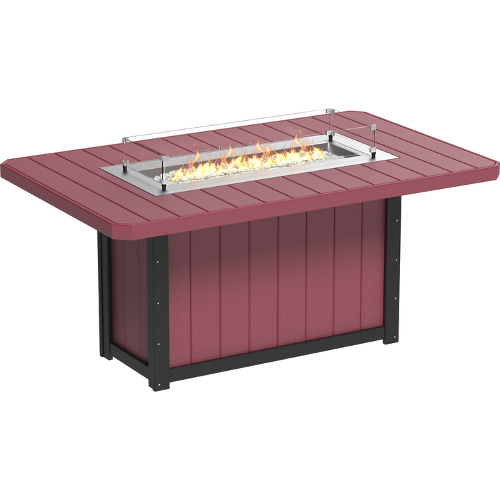 Lumin Fire Table 79" Rectangular