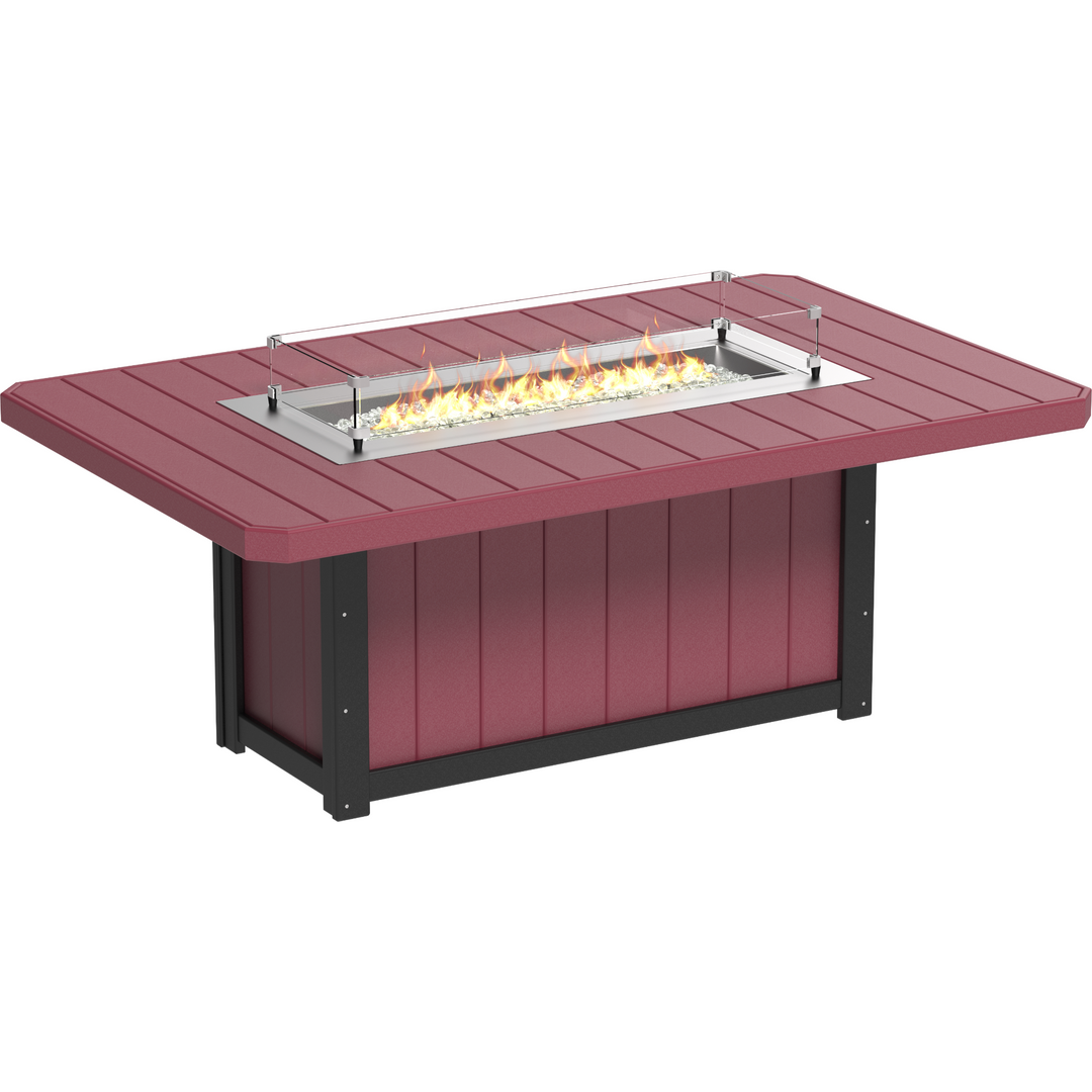 Lumin Fire Table 79" Rectangular