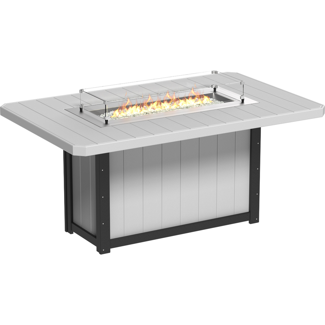 Lumin Fire Table 79" Rectangular