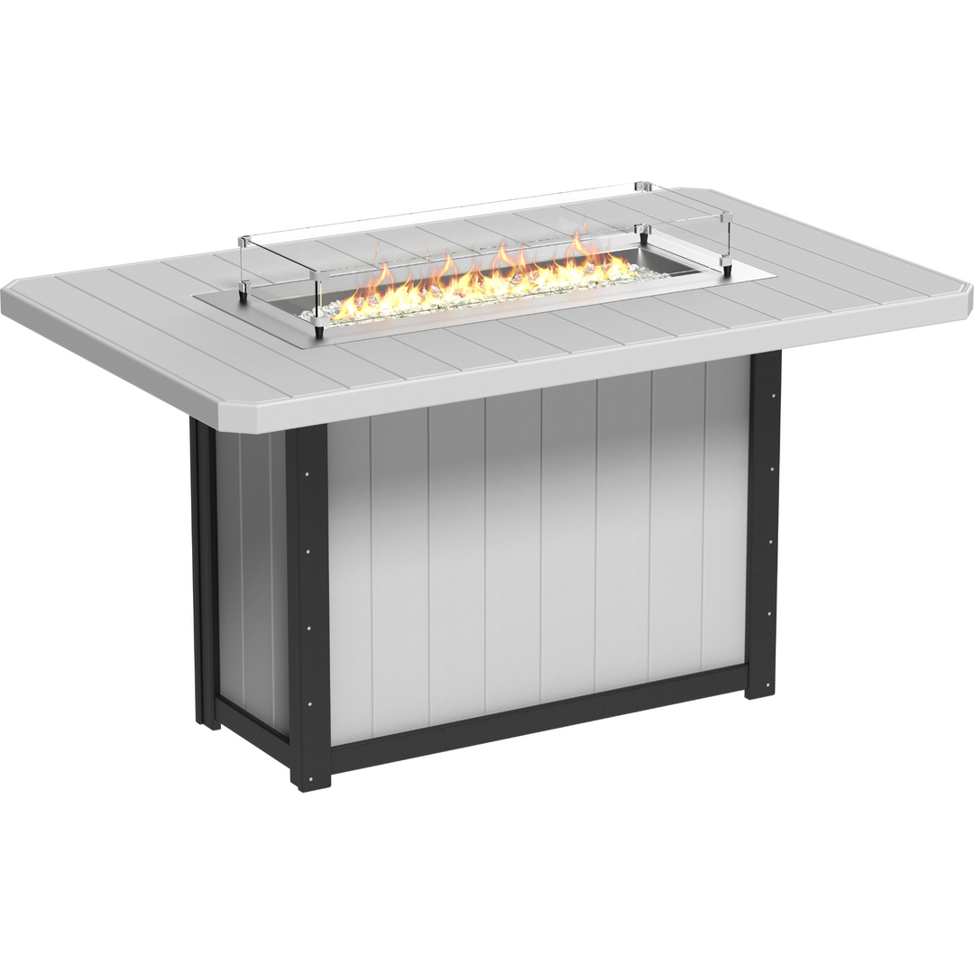 Lumin Fire Table 79" Rectangular