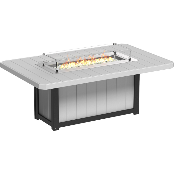 Lumin Fire Table 79" Rectangular