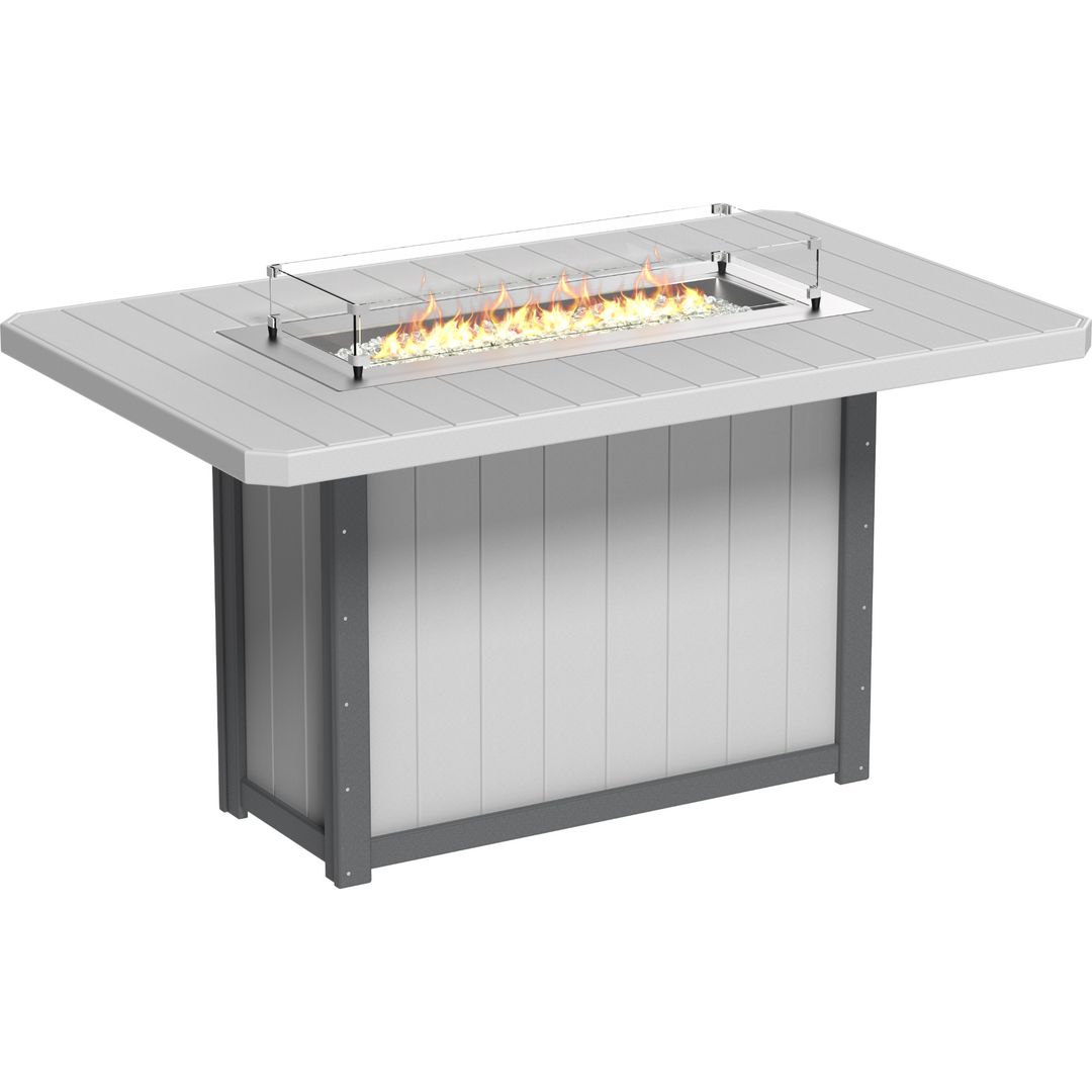 Lumin Fire Table 79" Rectangular