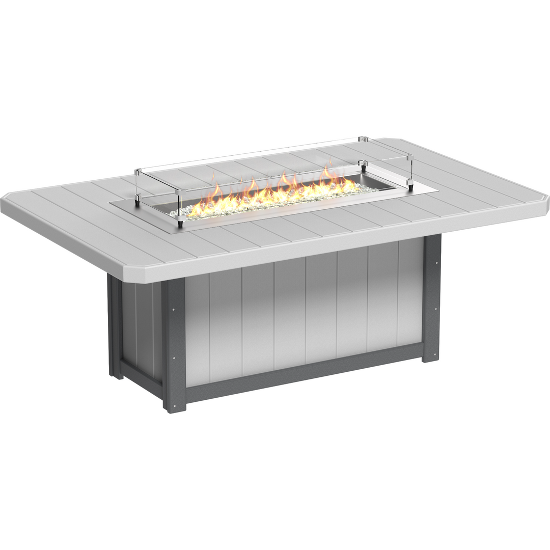 Lumin Fire Table 79" Rectangular