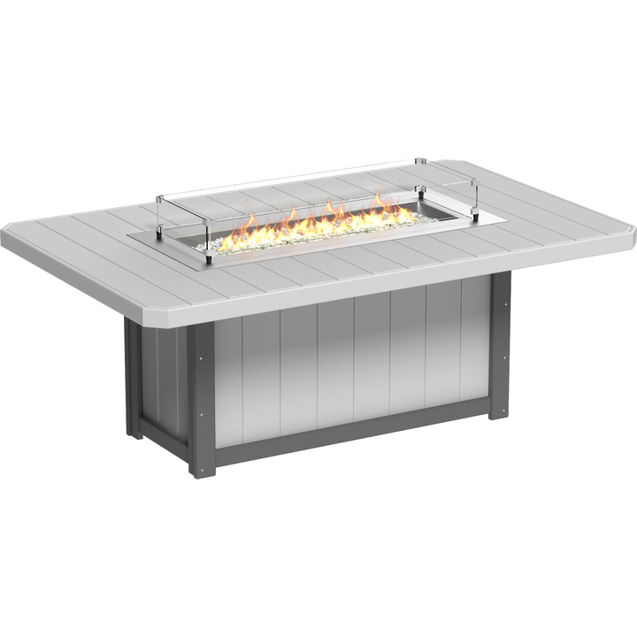 Lumin Fire Table 79" Rectangular