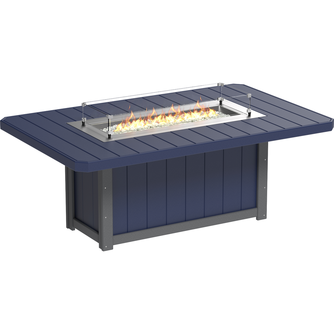 Lumin Fire Table 79" Rectangular
