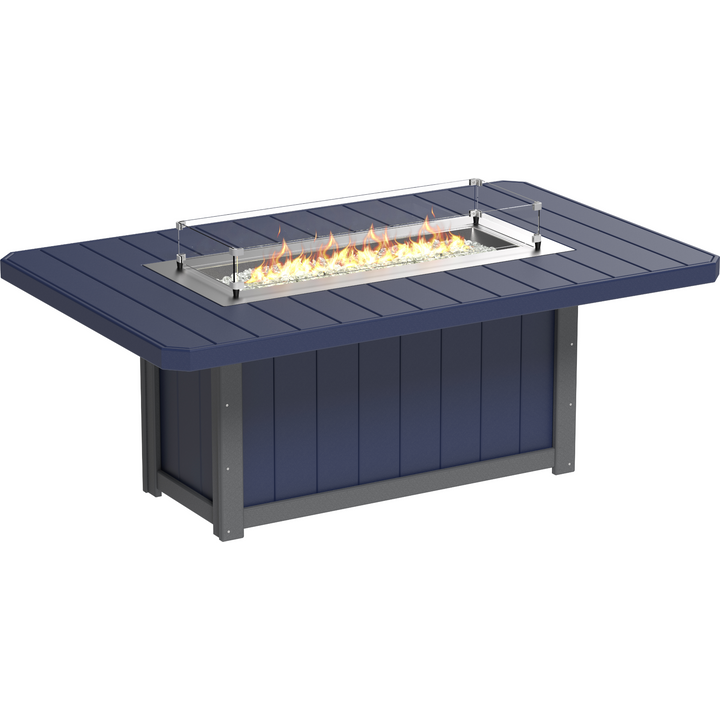 Lumin Fire Table 79" Rectangular