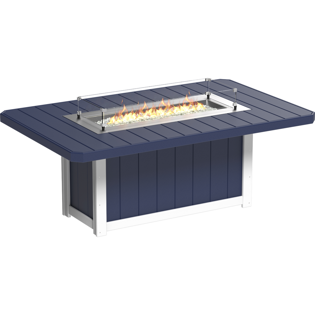 Lumin Fire Table 79" Rectangular