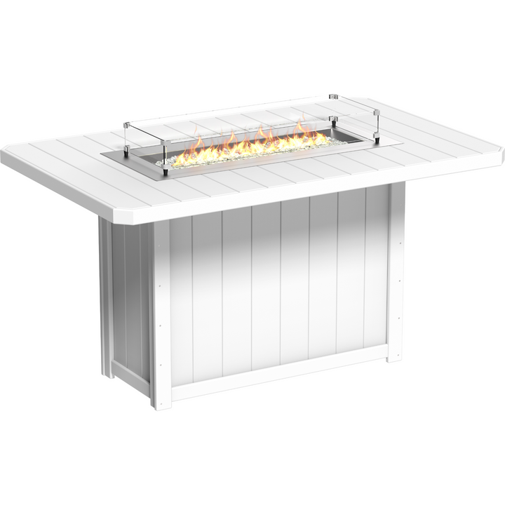 Lumin Fire Table 79" Rectangular