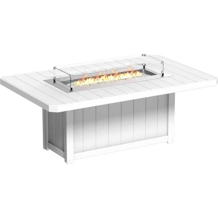 Lumin Fire Table 79" Rectangular