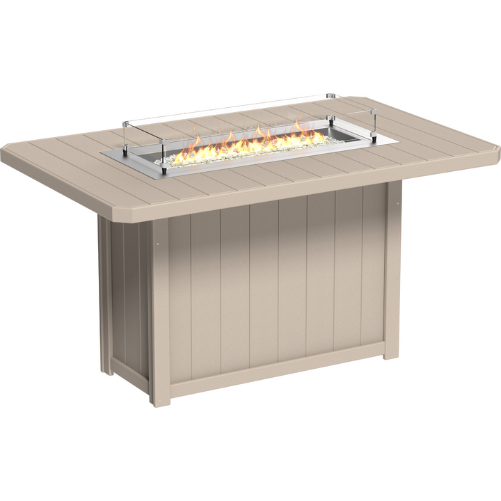 Lumin Fire Table 79" Rectangular
