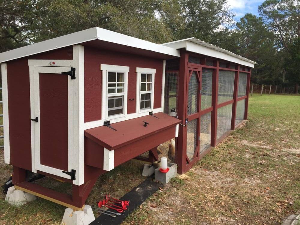 OverEZ Large Chicken Coop - Up to 15 Chickens