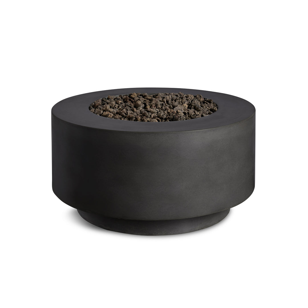 Round Cylindrical Concrete Fire Bowl / by Crete Design