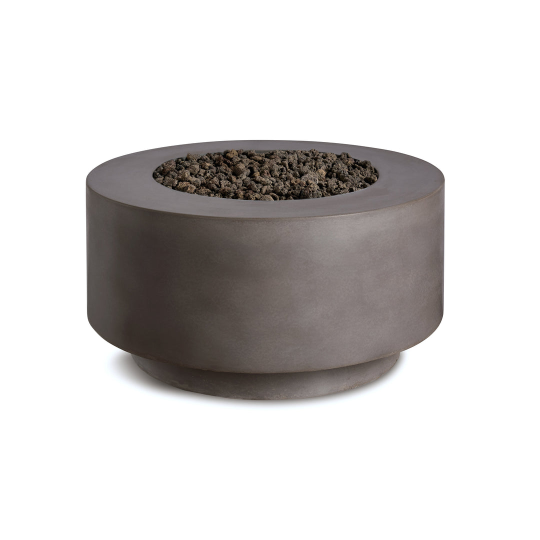 Round Cylindrical Concrete Fire Bowl / by Crete Design