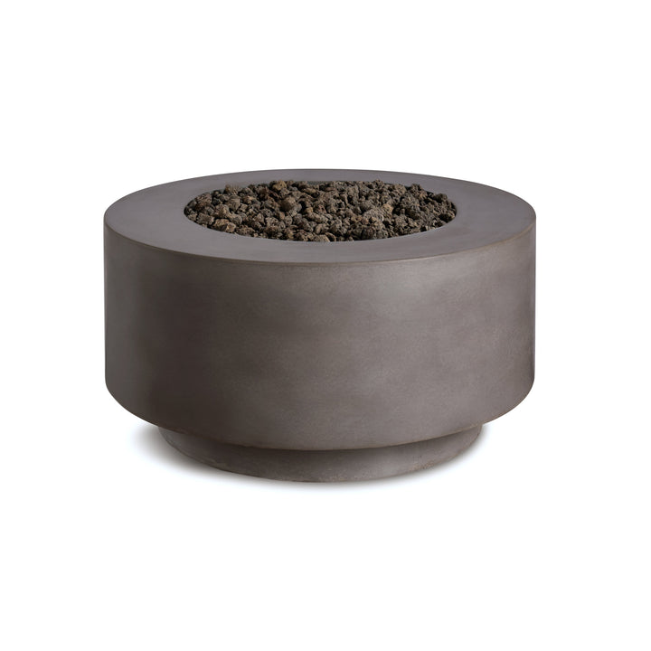 Round Cylindrical Concrete Fire Bowl / by Crete Design