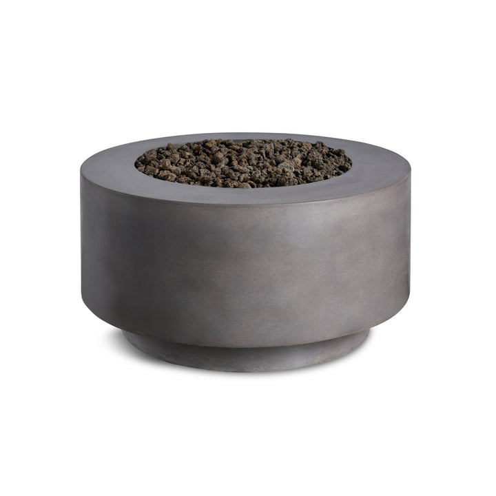 Round Cylindrical Concrete Fire Bowl / by Crete Design