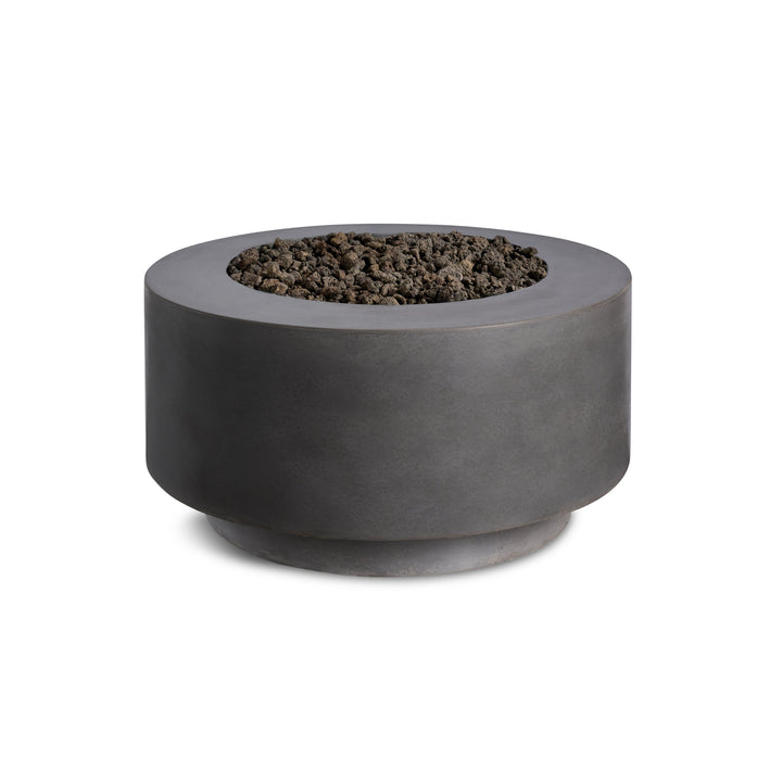 Round Cylindrical Concrete Fire Bowl / by Crete Design