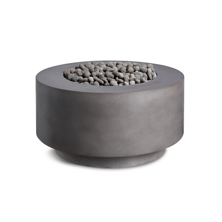 Round Cylindrical Concrete Fire Bowl / by Crete Design