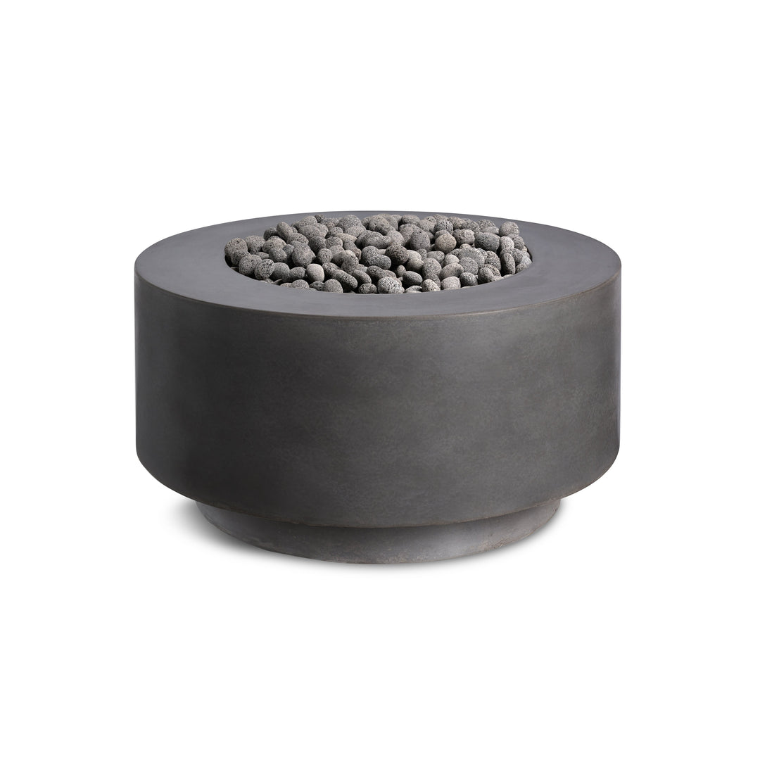 Round Cylindrical Concrete Fire Bowl / by Crete Design