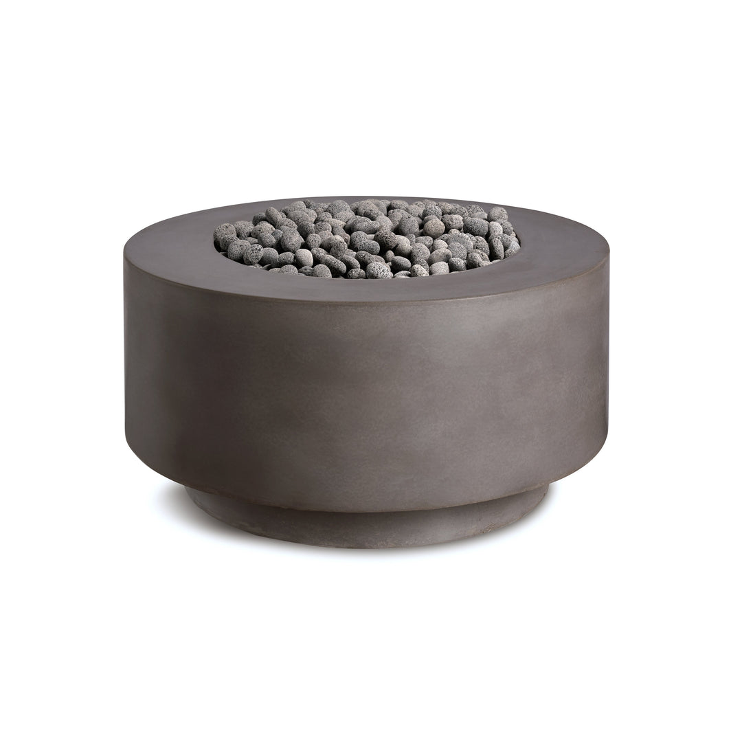 Round Cylindrical Concrete Fire Bowl / by Crete Design