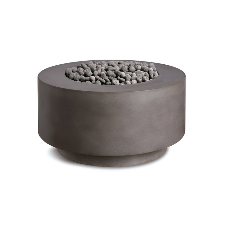 Round Cylindrical Concrete Fire Bowl / by Crete Design