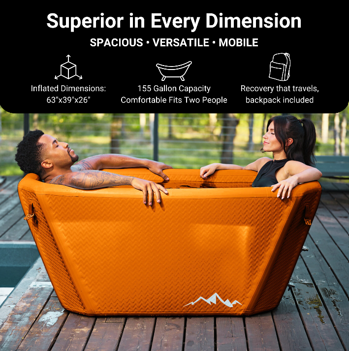 Icebound Essential Big Tex Endurance Plunge Tub/ Cold plunge