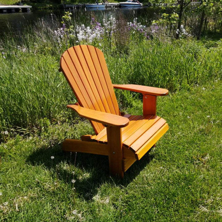 Wooden Royal Upright Adirondack Chair, easiest to get in and out of