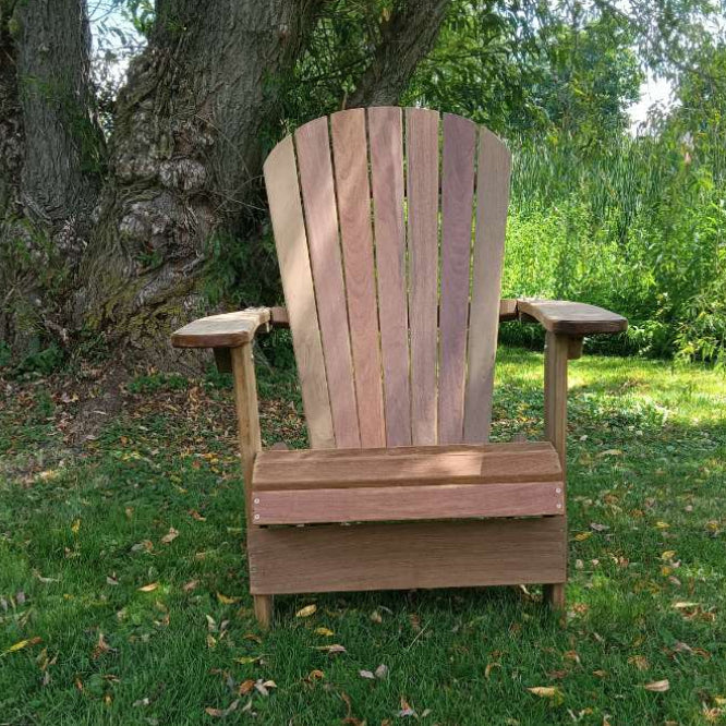Wooden Royal Upright Adirondack Chair, easiest to get in and out of