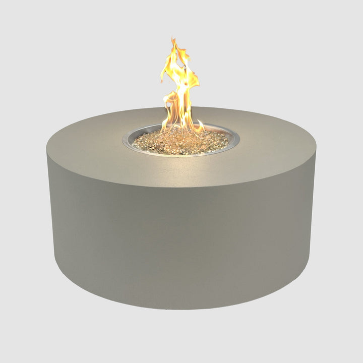 Vosera Round Gas Fire Pit Table