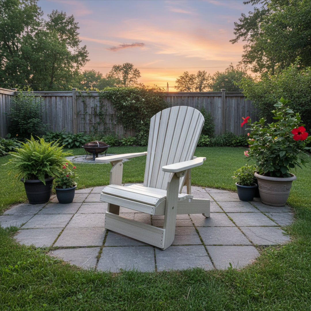 Wooden Royal Upright Reclining Adirondack Chair, easiest to get in and out of, partial kit(Large)