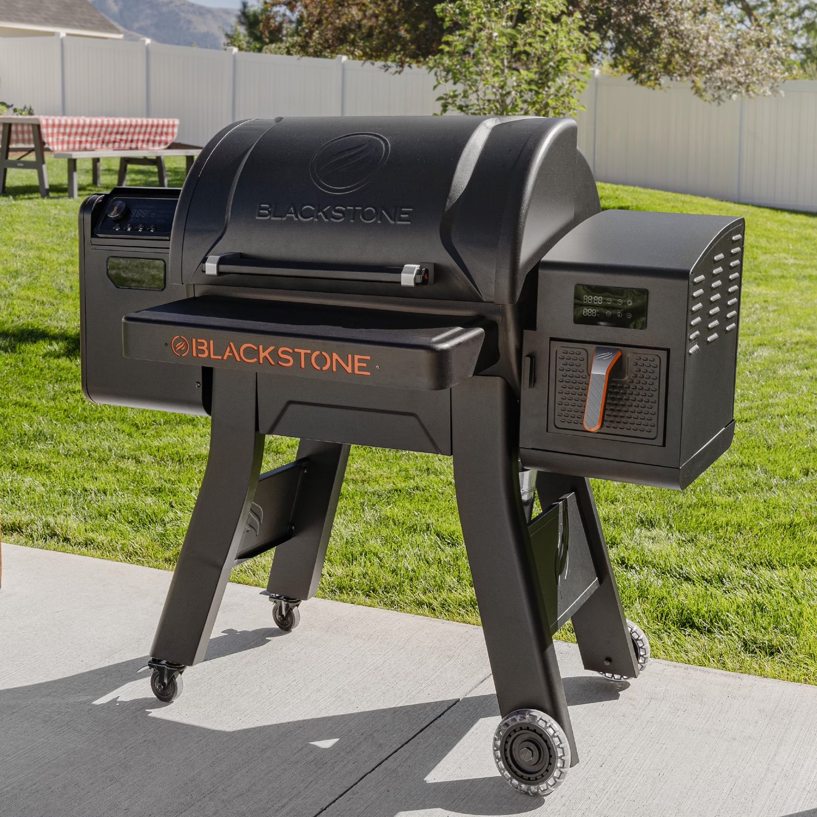 Pellet Grill/Air Fryer Combo with 20 Lb. Pellet Hopper