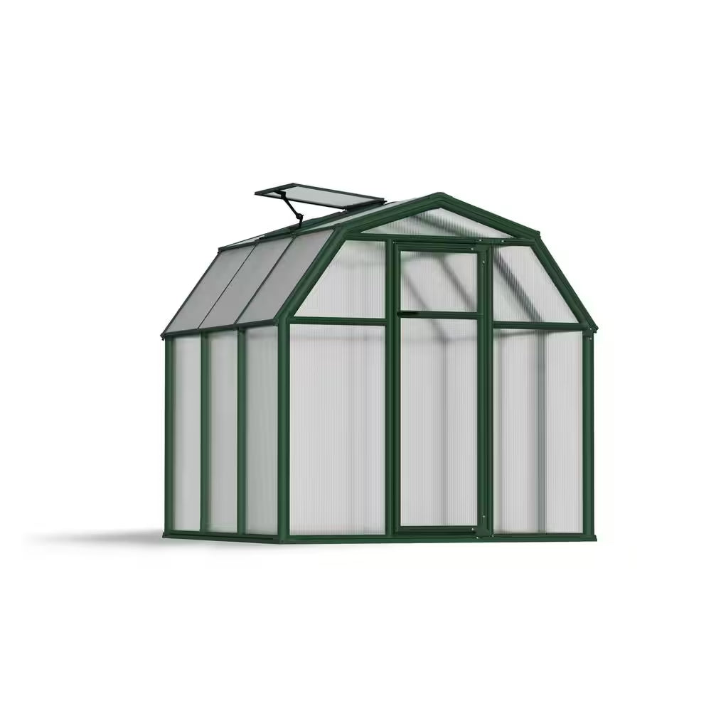 Eco-Grow 6 Ft. X 6 Ft. Green/Diffused DIY Greenhouse Kit