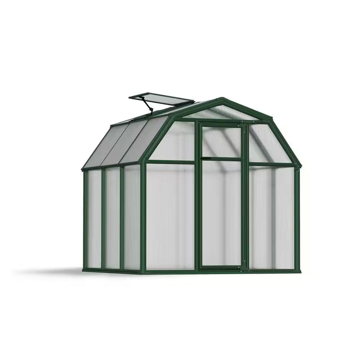Eco-Grow 6 Ft. X 6 Ft. Green/Diffused DIY Greenhouse Kit