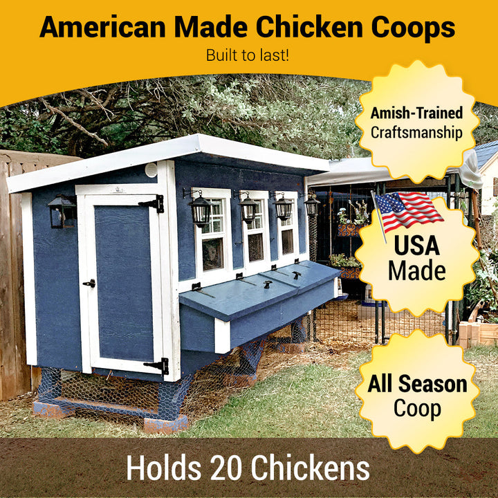 OverEZ XL Chicken Coop / Up to 20 chickens