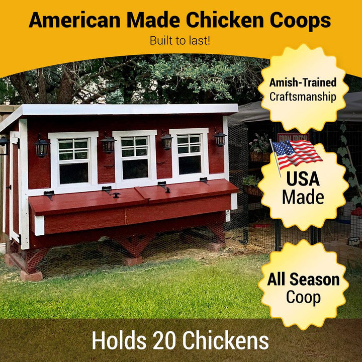 OverEZ XL Chicken Coop / Up to 20 chickens