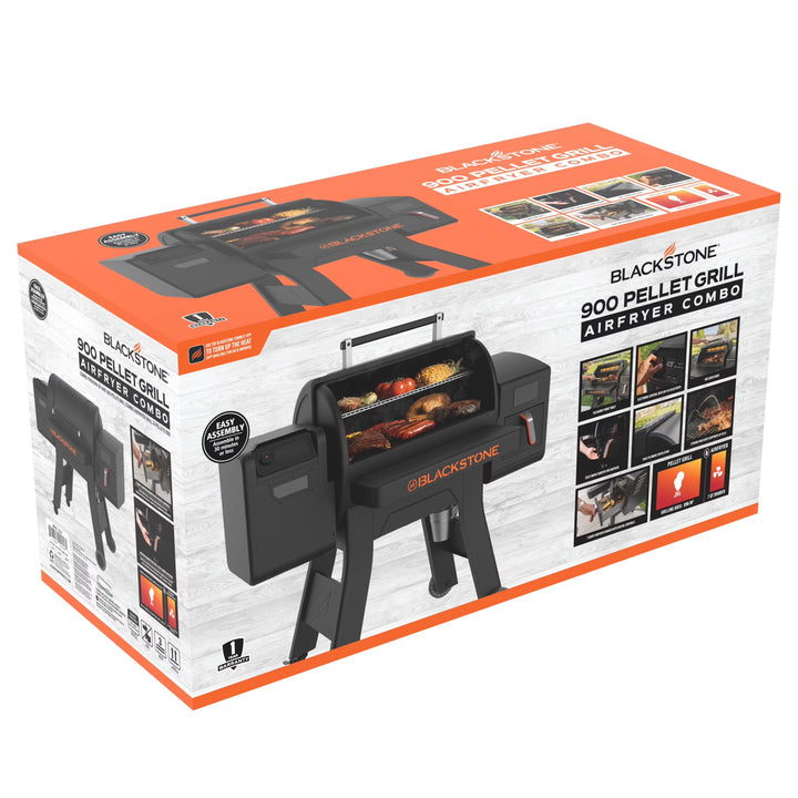 Pellet Grill/Air Fryer Combo with 20 Lb. Pellet Hopper