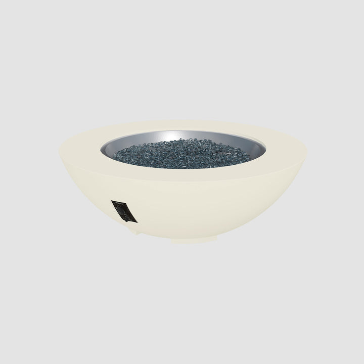 Cove Concrete Bowl Gas Fire Pit