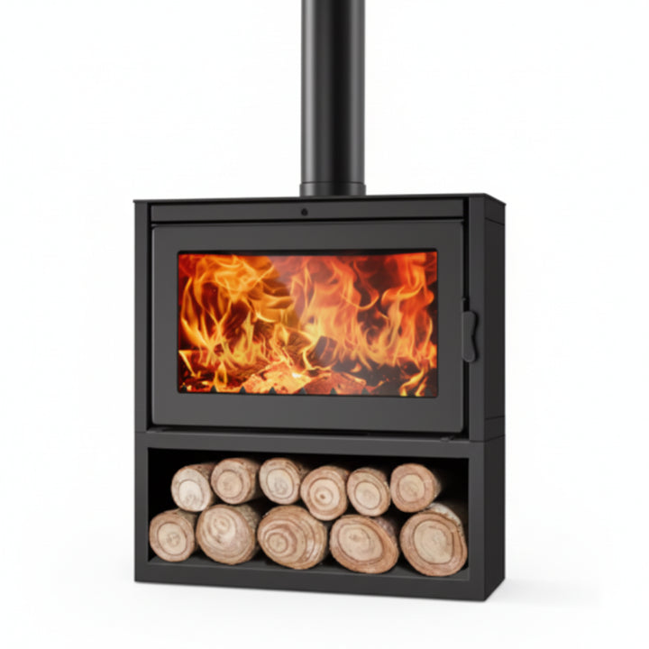 NordFlame Panorama HearthLine Wood Stove
