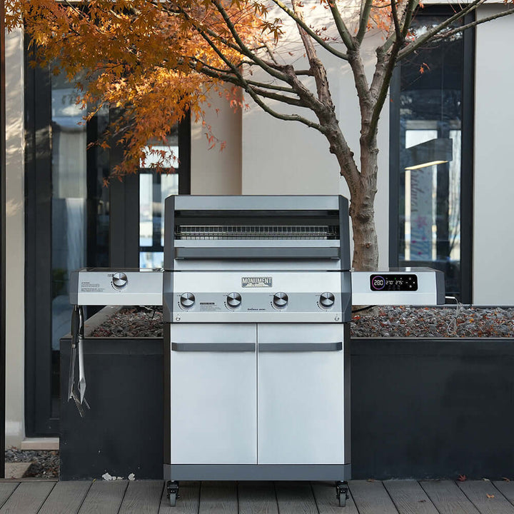 Monument Grills ClearView Eminence 405 / Smart Stainless Gas Grill